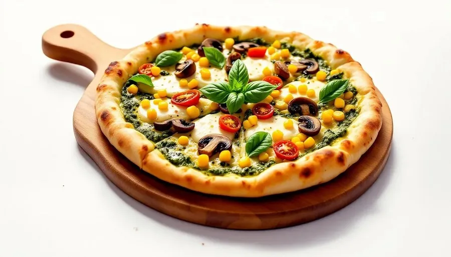 Pesto Veggie Pizza