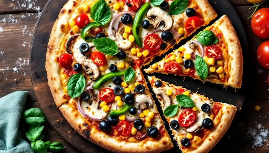 Veggie Supreme Pizza