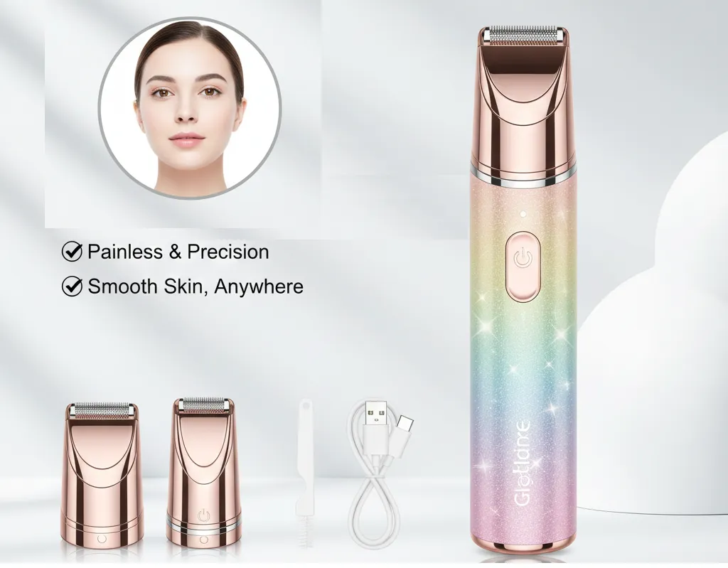 Painless Electric Facial Trimmer